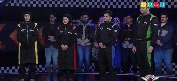 عکس ارشا اقدسی در فینال دست فرمون