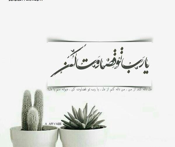 عکس نوشته خدایا خودت قضاوت کن