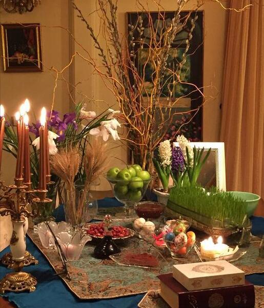 عکس ایده برای سفره هفت سین دست ساز