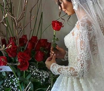 عکس عروس و داماد بدون چهره