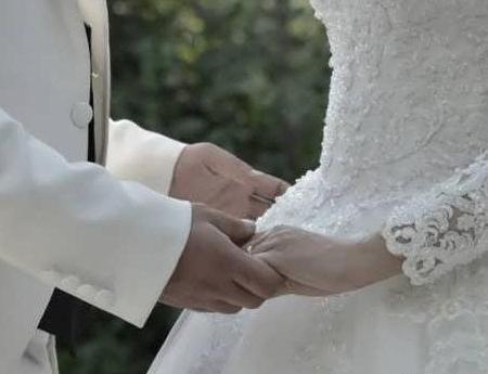 عکس عروس و داماد بدون چهره