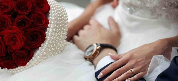 عکس عروس و داماد بدون چهره