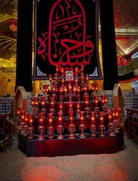 عکس امام حسین شام غریبان