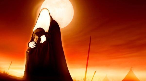 عکس امام حسین شام غریبان