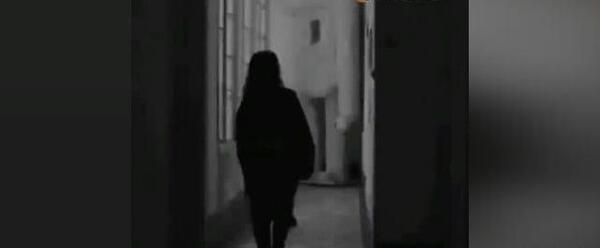 عکس غمگین دختر سیاه سفید