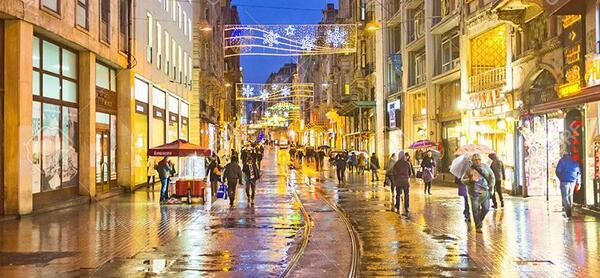 عکس تصاویر استانبول خیابان استقلال