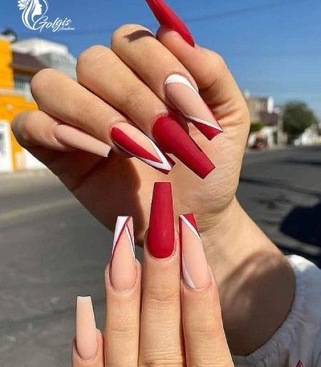 عکس مدل ناخن جدید بلند