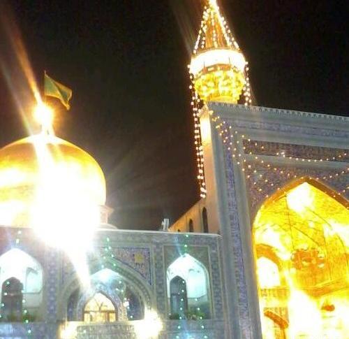 عکس گوشی در حرم امام رضا
