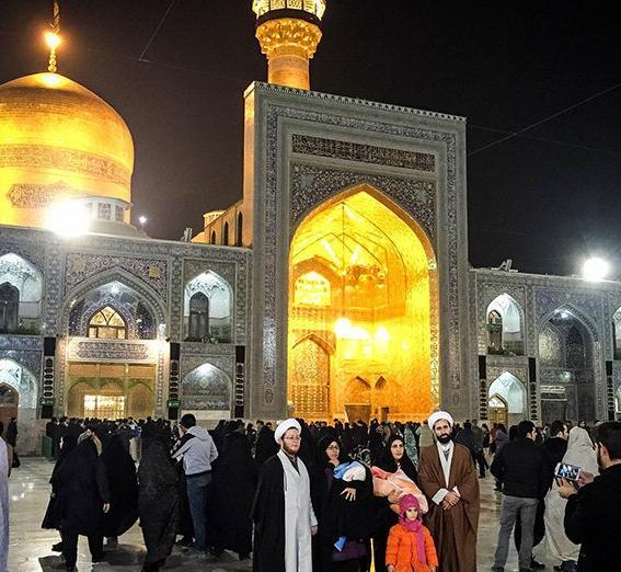 عکس گوشی در حرم امام رضا