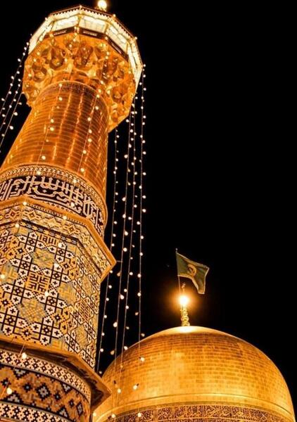 عکس گوشی در حرم امام رضا
