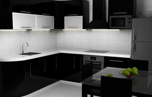 عکس کابینت ام دی اف سیاه