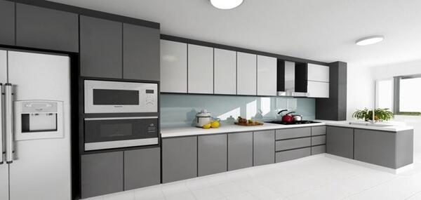 عکس کابینت ام دی اف سیاه