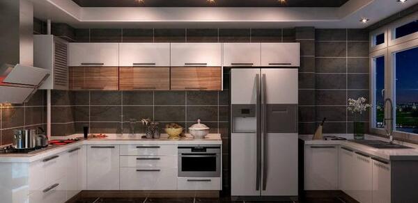 عکس کابینت ام دی اف سیاه