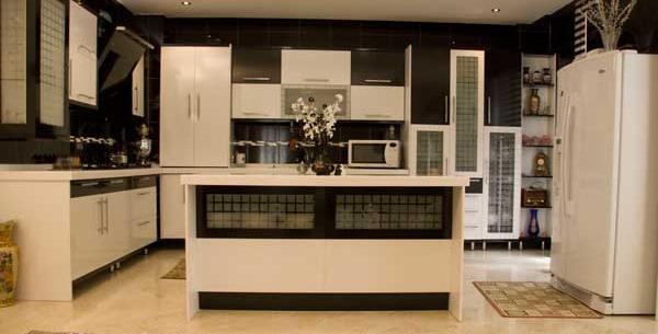 عکس کابینت ام دی اف سیاه