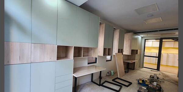 عکس کابینت ام دی اف سیاه