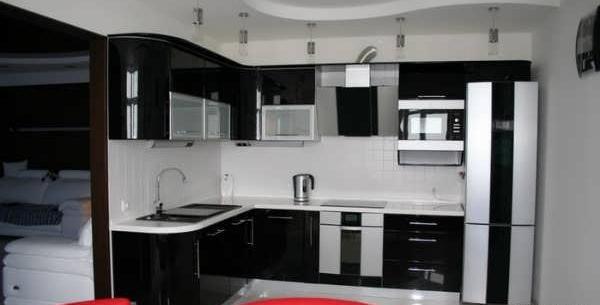 عکس کابینت ام دی اف سیاه