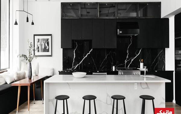 عکس کابینت ام دی اف سیاه