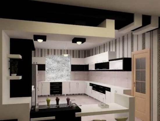 عکس کابینت ام دی اف سیاه