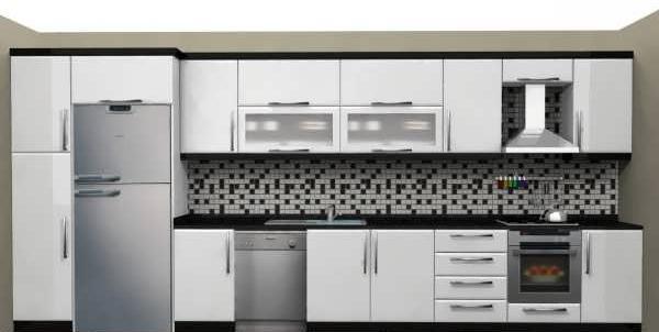 عکس کابینت ام دی اف سیاه