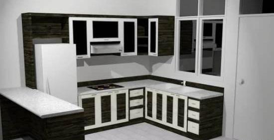 عکس کابینت ام دی اف سیاه