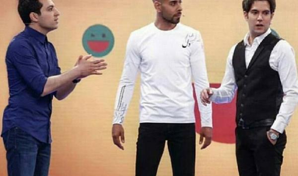عکس لباهنگ ارشا اقدسی در فینال خندوانه