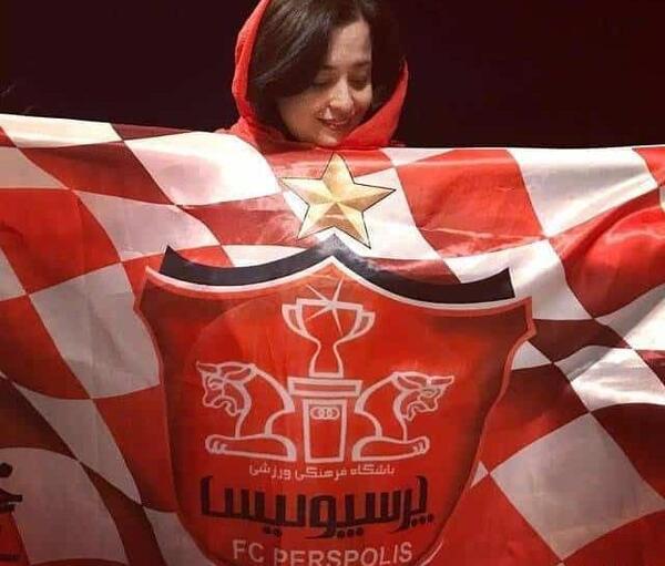 عکس بازیگران طرفدار پرسپولیس