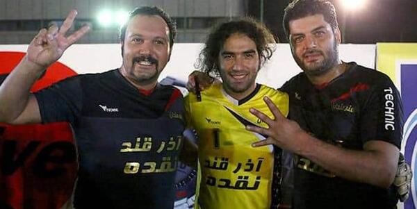 عکس بازیگران طرفدار پرسپولیس