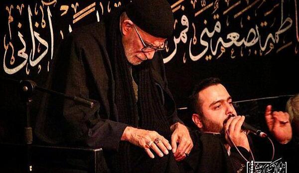 عکس امیر برومند در بیت رهبری