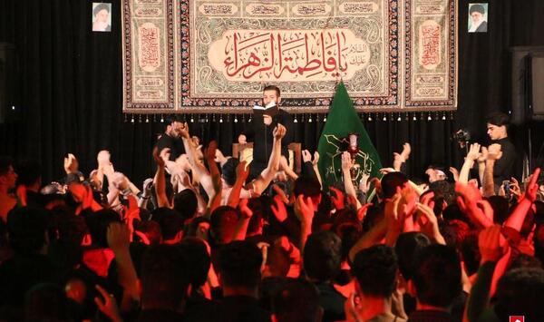 عکس امیر برومند در بیت رهبری