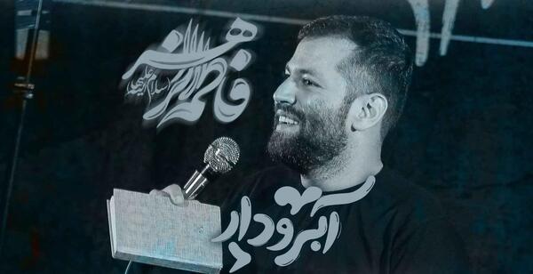 عکس امیر برومند در بیت رهبری