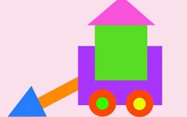 عکس نقاشی با اشکال هندسی