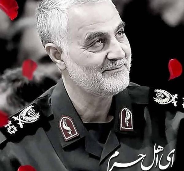 عکس حاج قاسم پروف