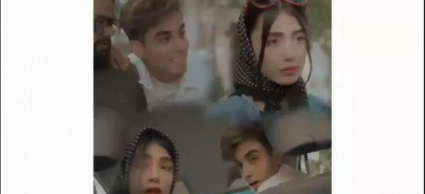 عکس دیانا رحیمی و ارسلان کاشی