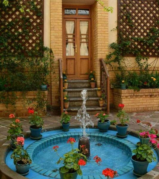 عکس ایده های خلاقانه برای تزیین باغ