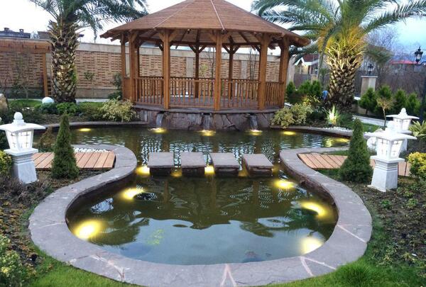 عکس ایده های خلاقانه برای تزیین باغ