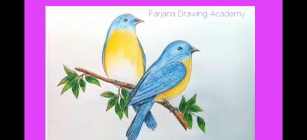 عکس نقاشی زیبا خیلی آسان