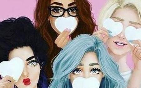 عکس پروفایل دخترانه فانتزی سه نفره