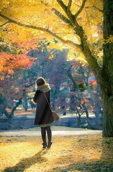 دانلود عکس پروفایل پاییزی عاشقانه