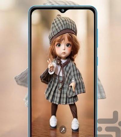 عکس پروفایل دخترانه خفن عروسکی
