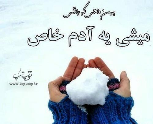 عکس بهمن ماهی جدید