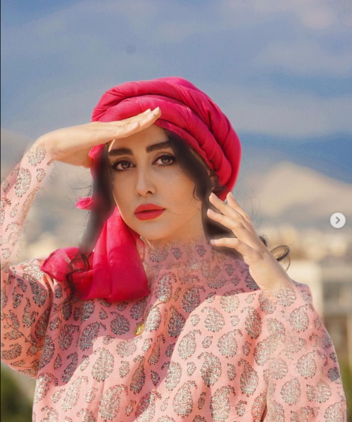 عکس ستاره حسینی در سریال پلاک ۱۳