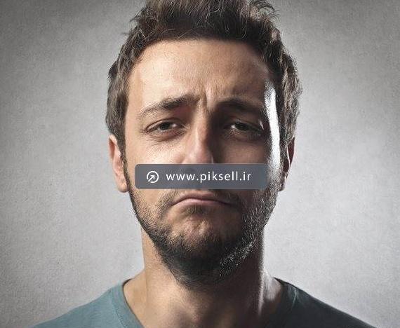 عکس صورت غمگین عاشقانه