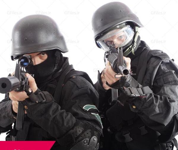عکس مقنعه پلیس