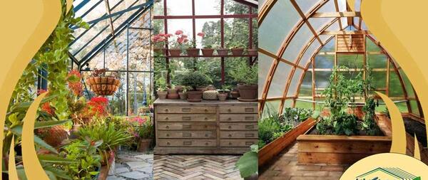 عکس ایده گلخانه کوچک