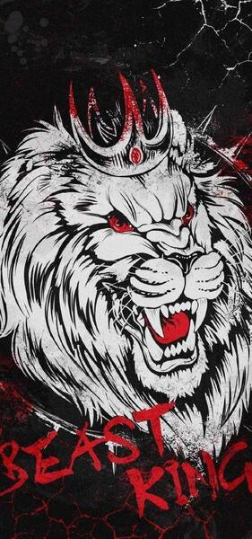 عکس پس زمینه شیر خفن