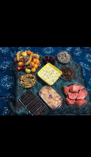 عکس سفره یلداتون نی نی سایت