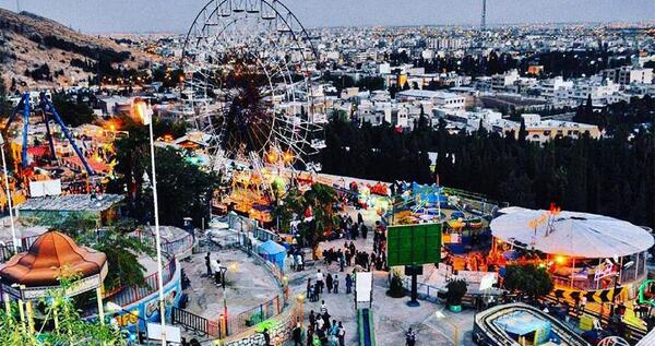 عکس شهربازی لونا پارک شیراز