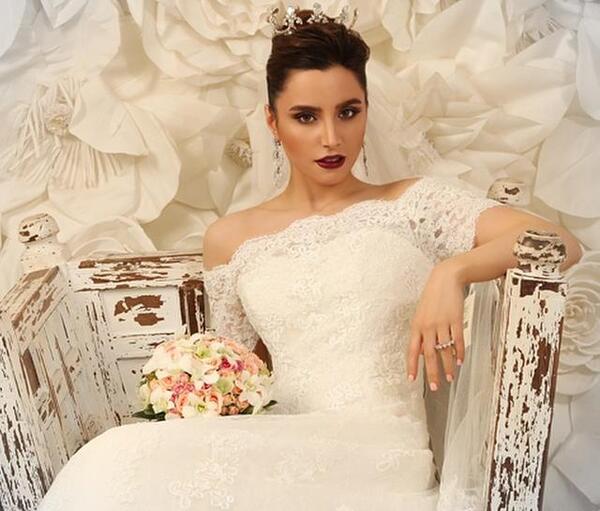 عکس سالگرد ازدواج لباس عروس
