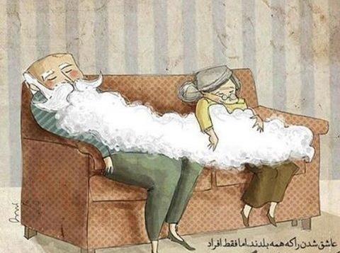 عکس زن عاشق
