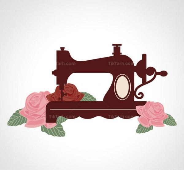 عکس کارتونی چرخ خیاطی